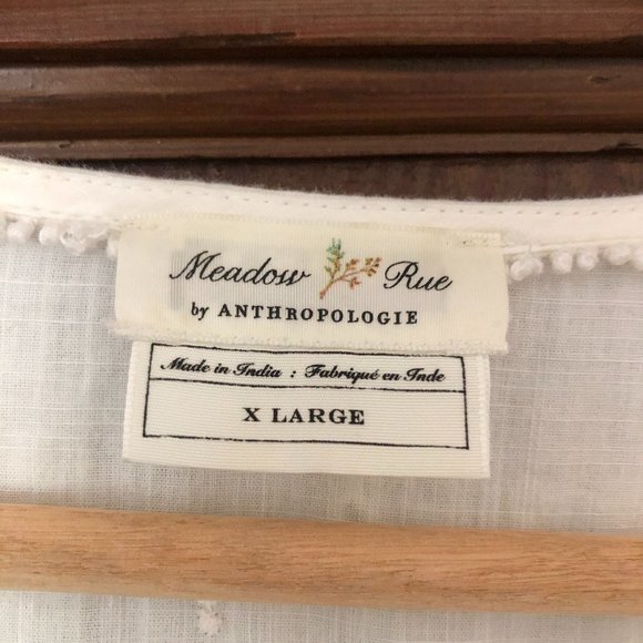 Anthropologie Meadow Rue Loire Wrap Blouse size XL - Picture 4 of 5